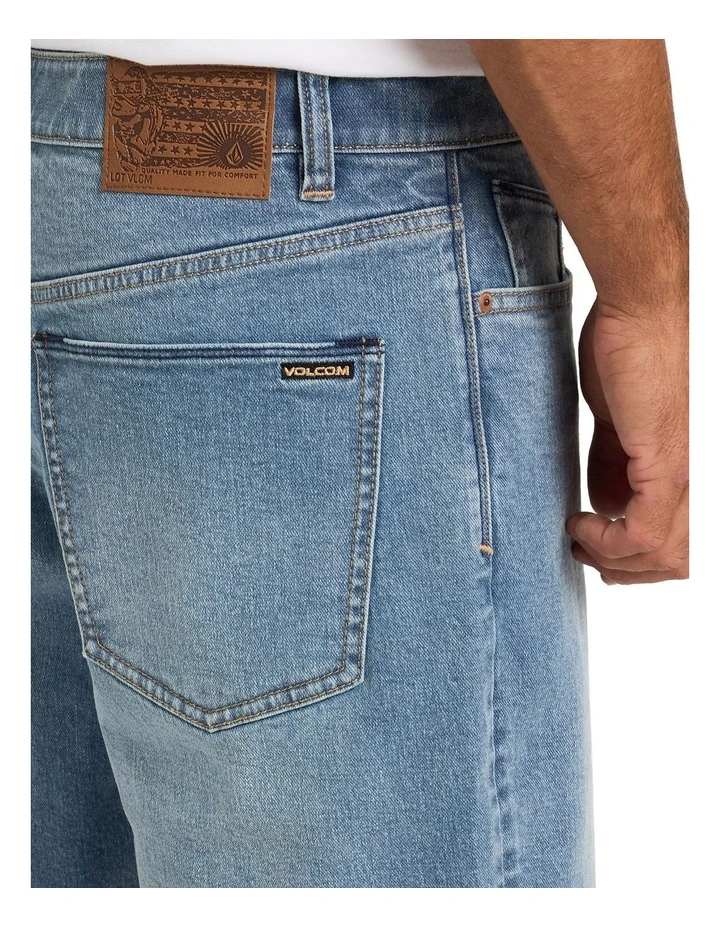 Solver Denim Shorts In Old Town Indigo image 4