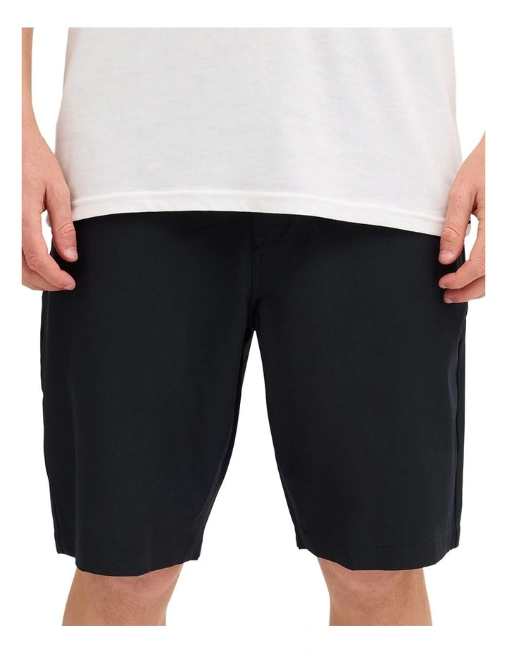 MFO Kerosene Hybrid Shorts In Black image 1