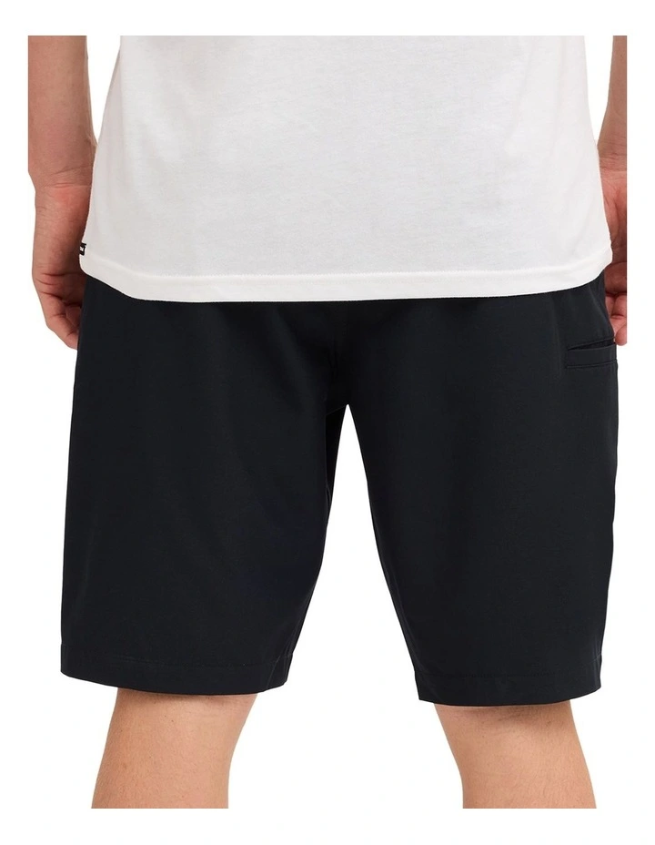 MFO Kerosene Hybrid Shorts In Black image 2