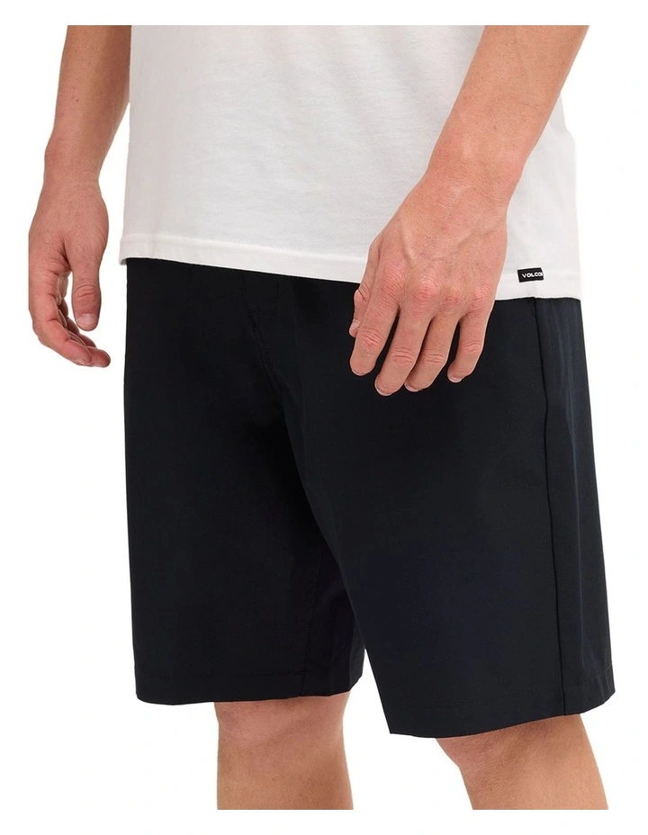 MFO Kerosene Hybrid Shorts In Black image 3