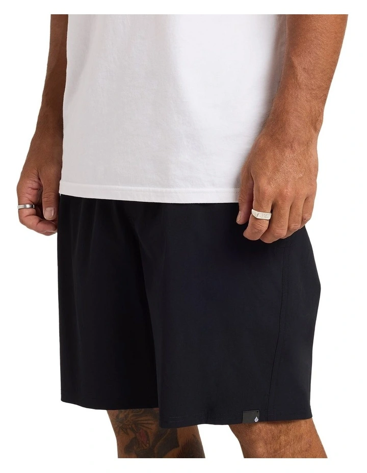 Frickin Cross Shred Hybrid Shorts In Black image 3