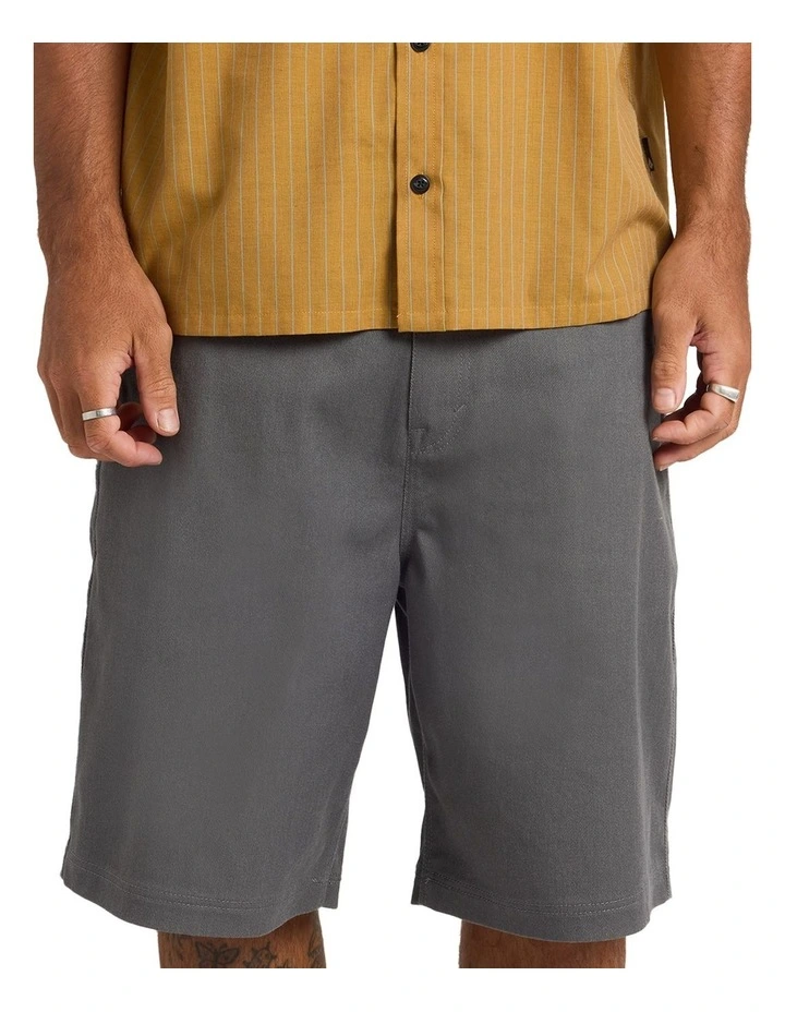 Billow 22 Inch Chino Shorts In Pewter image 1