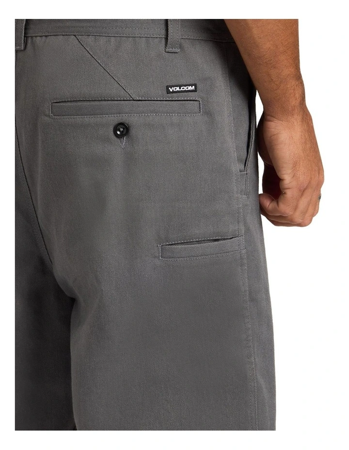 Billow 22 Inch Chino Shorts In Pewter image 4