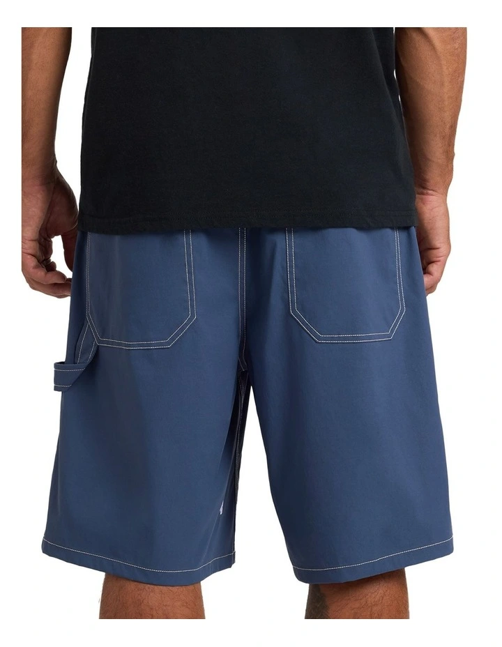 Disturb Short 21 Inch Shorts In Light Navy image 2