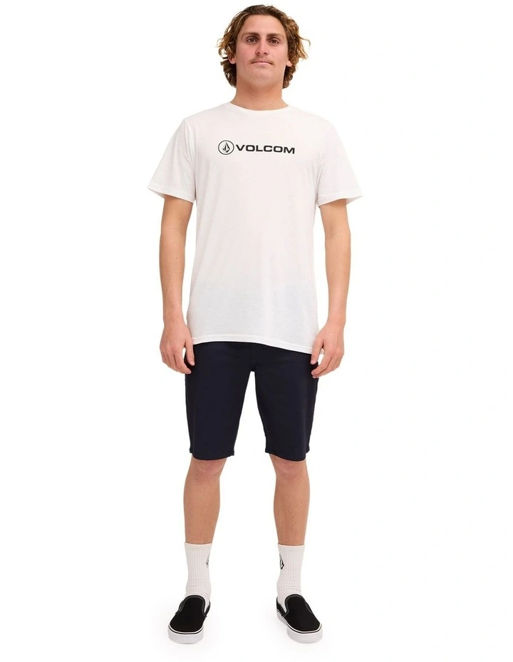 V Solver Twill Shorts In Navy image 5