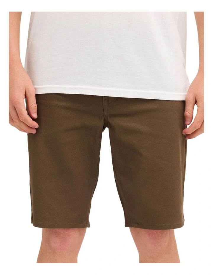V Solver Twill Shorts In Wintermoss image 1