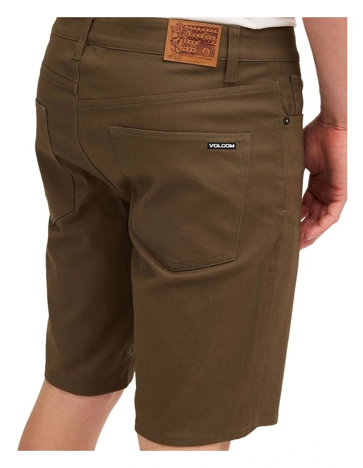 V Solver Twill Shorts In Wintermoss image 4