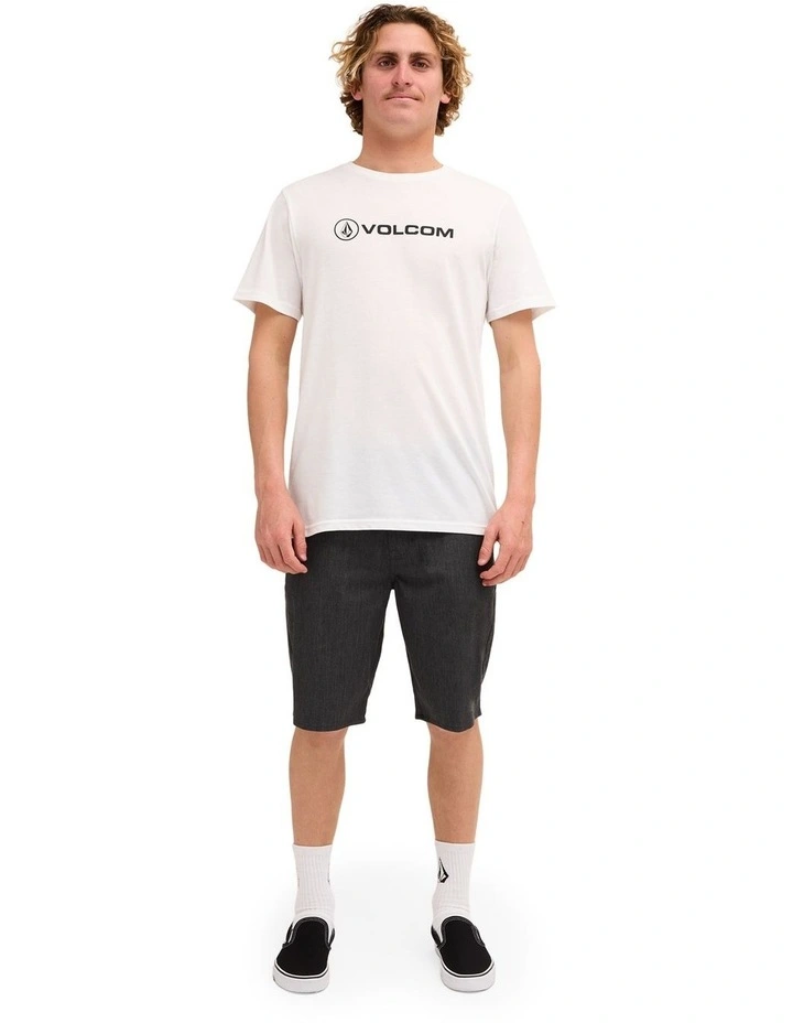 Unhinged Chino Shorts In Charcoal Heather image 5