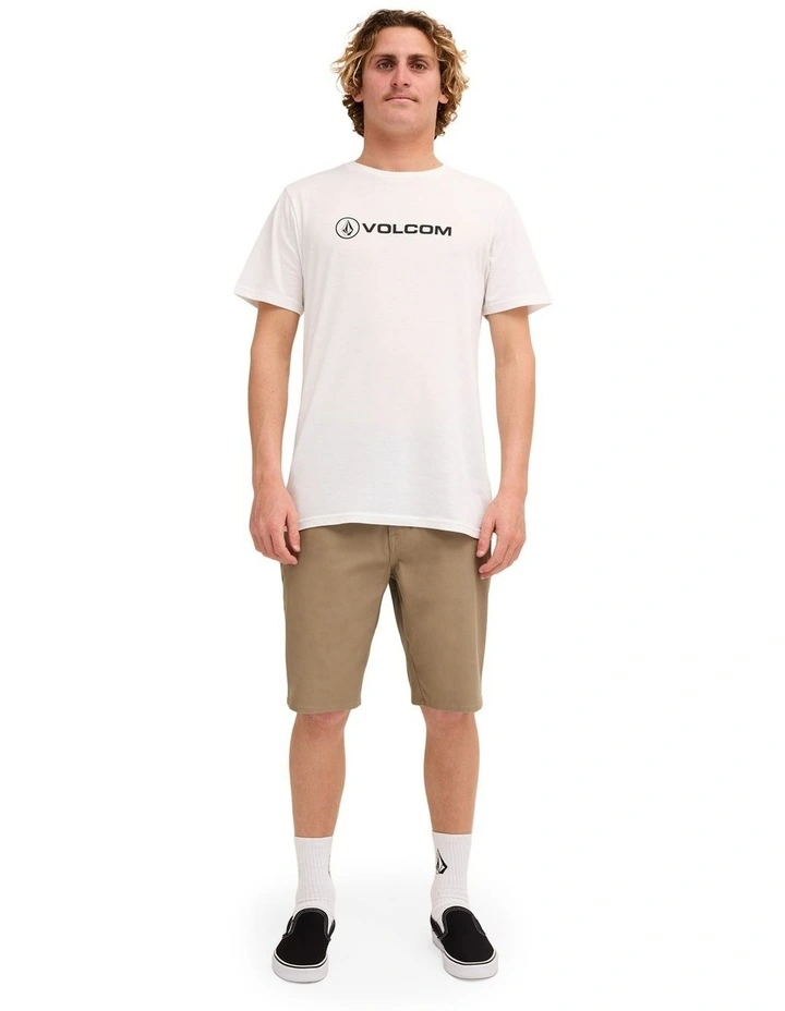 Unhinged Chino Shorts In Khaki image 5