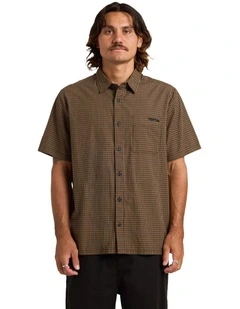 Temper Shirt In Brown Stone