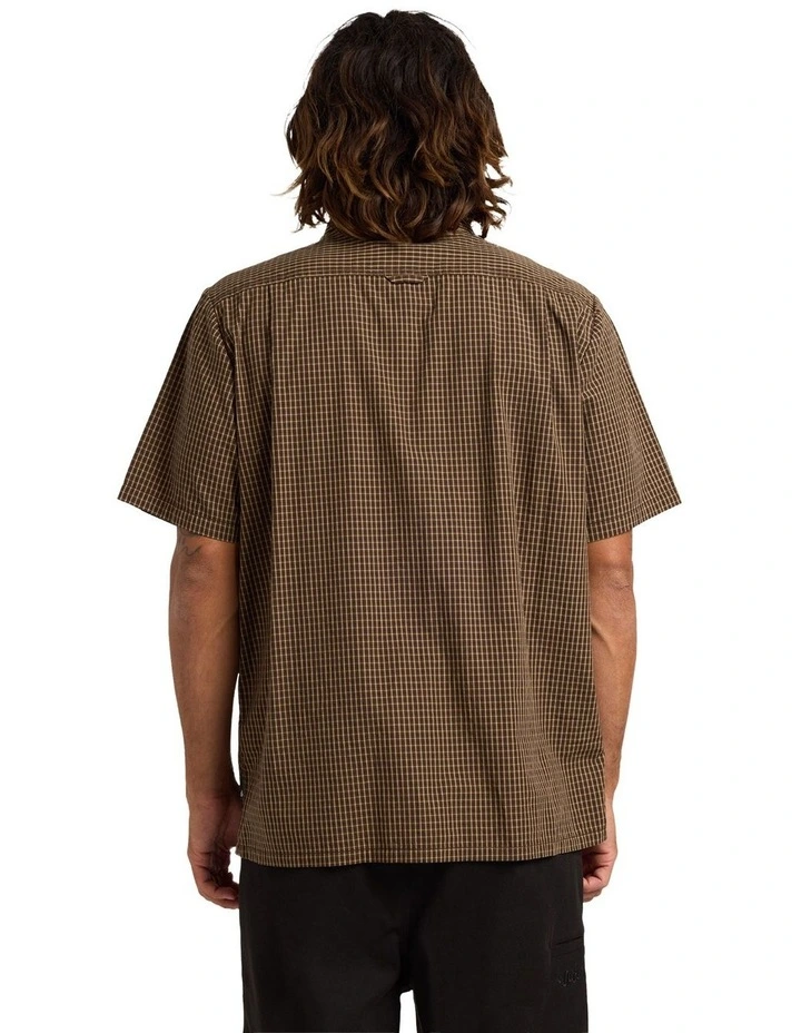 Temper Shirt In Brown Stone image 2