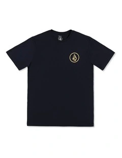 Mini Circlestone T-Shirt In Asphalt Black