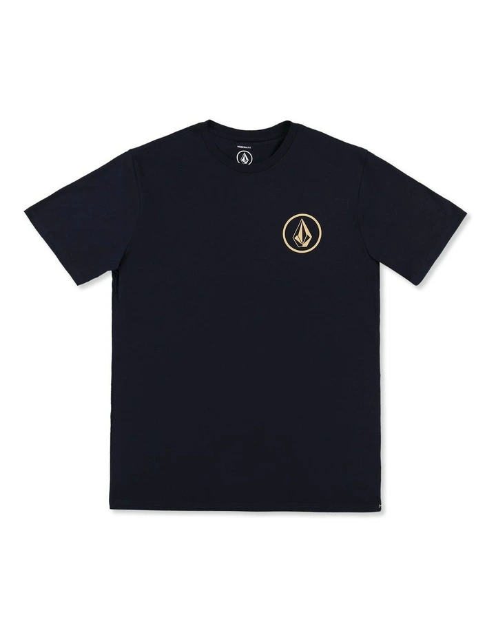 Mini Circlestone T-Shirt In Asphalt Black image 1
