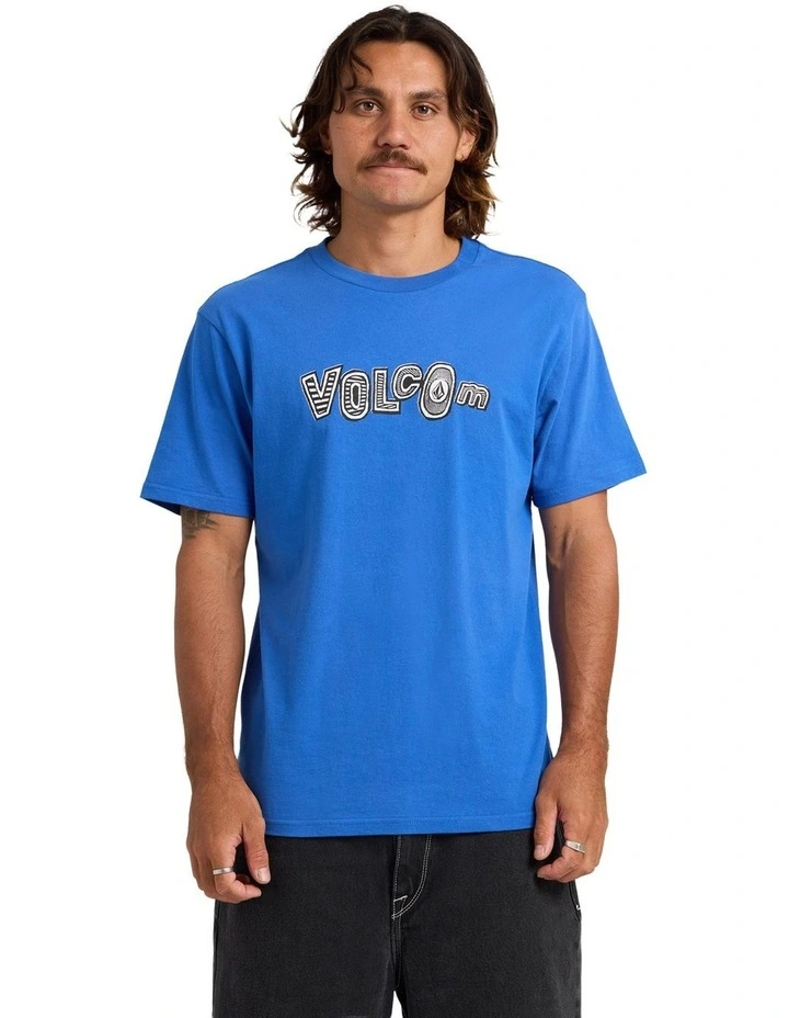 Oh Stoned T-Shirt In Regatta Blue image 1