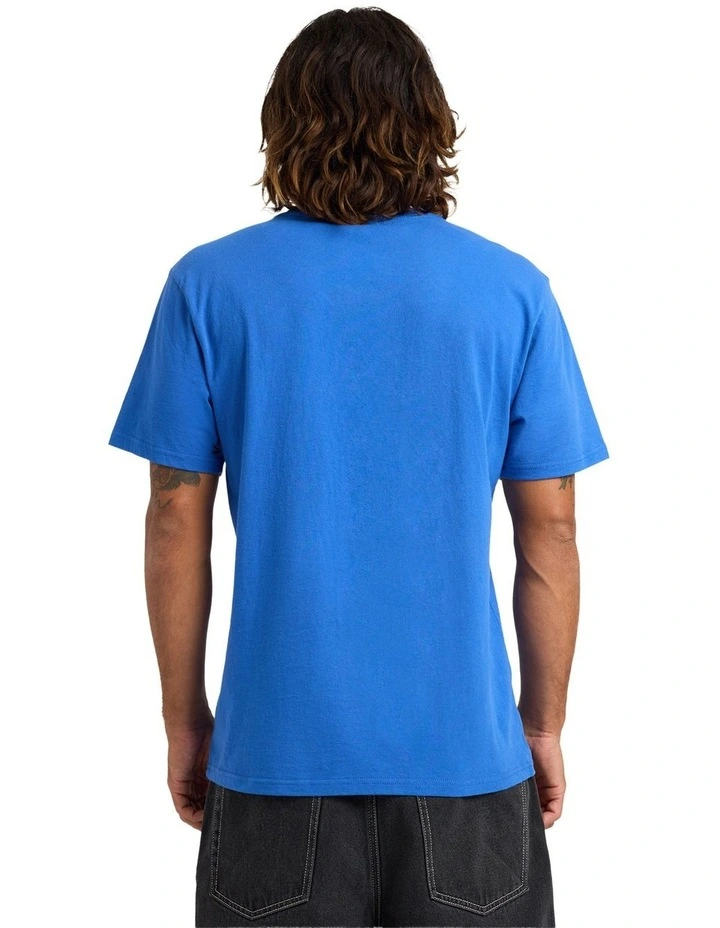 Oh Stoned T-Shirt In Regatta Blue image 2