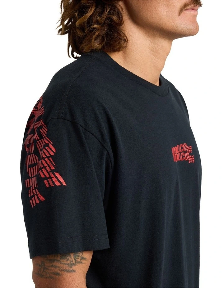 Reaper Short Sleeve T-Shirt In Black Out image 4