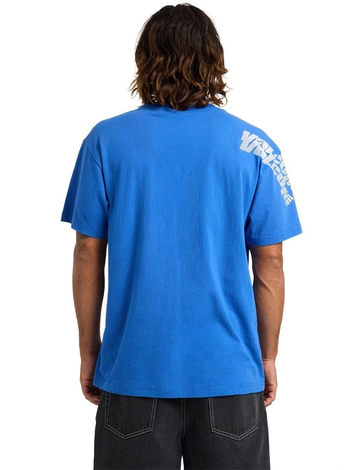Reaper Short Sleeve T-Shirt In Regatta Blue image 2