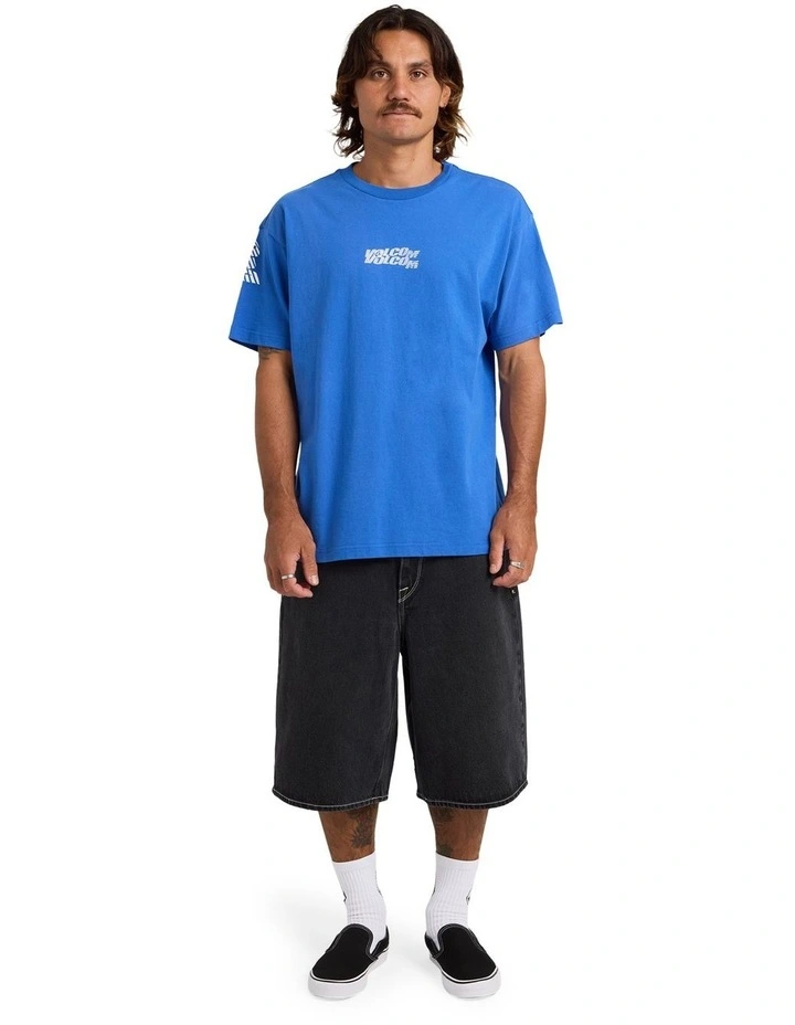 Reaper Short Sleeve T-Shirt In Regatta Blue image 5
