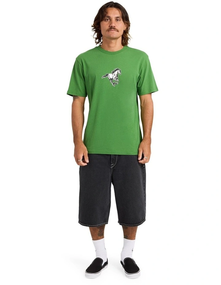 Daryl T-Shirt In Dark Kelly image 5