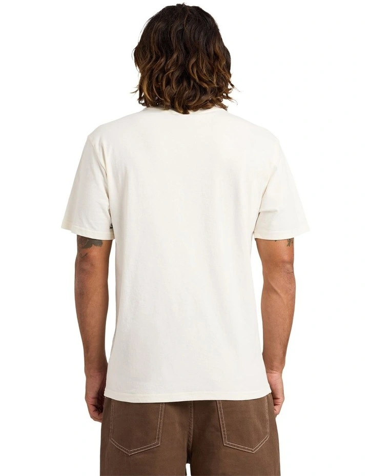 Postered T-Shirt In Off White image 2