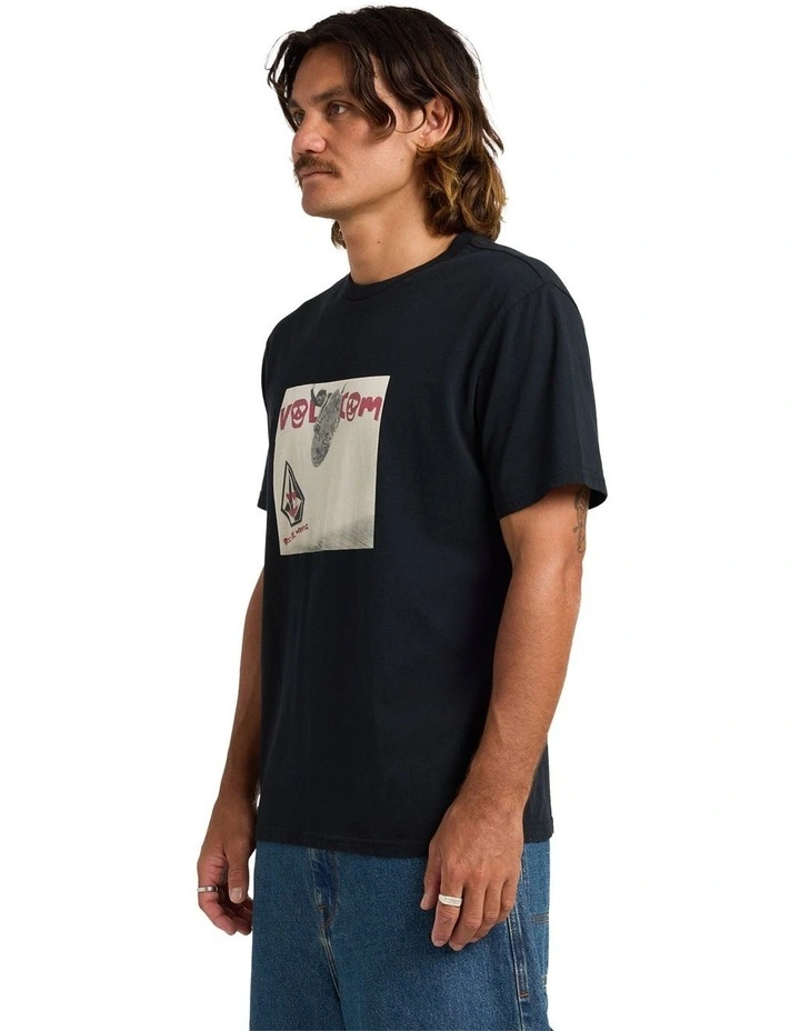 Wright Or Wrong T-Shirt In Black image 3