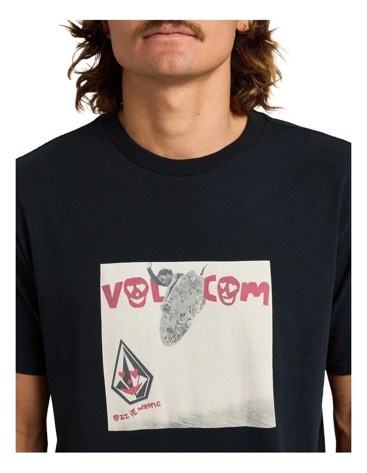Wright Or Wrong T-Shirt In Black image 4
