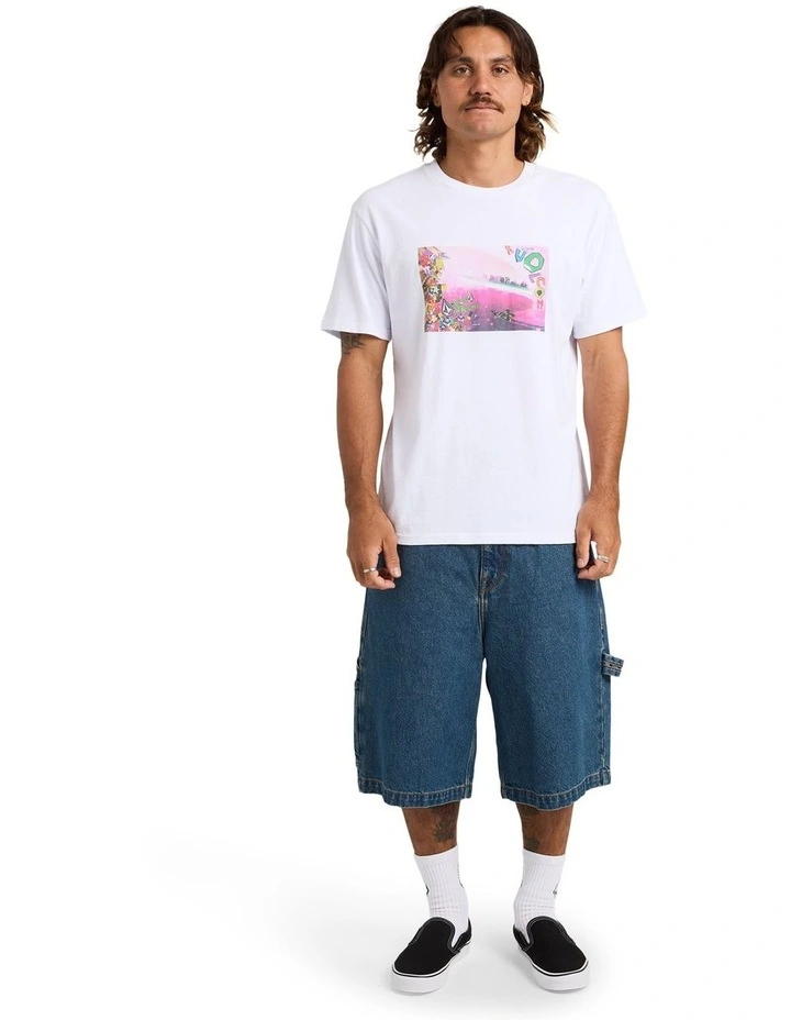 Wright Or Wrong T-Shirt In White image 5