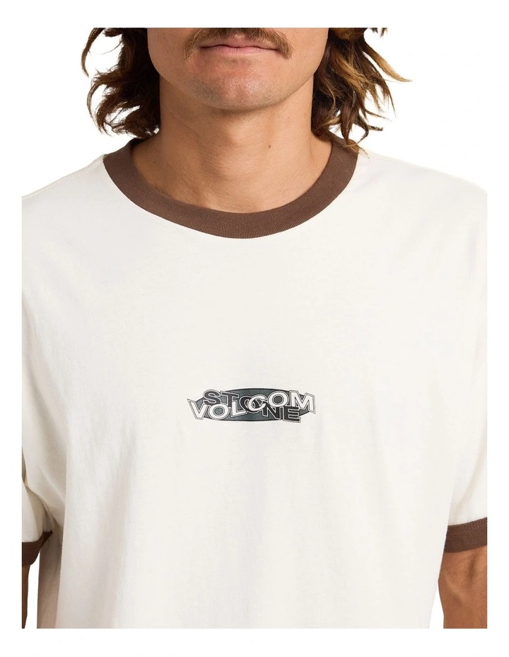 Stringer Lse T-Shirt In Brown Stone image 4