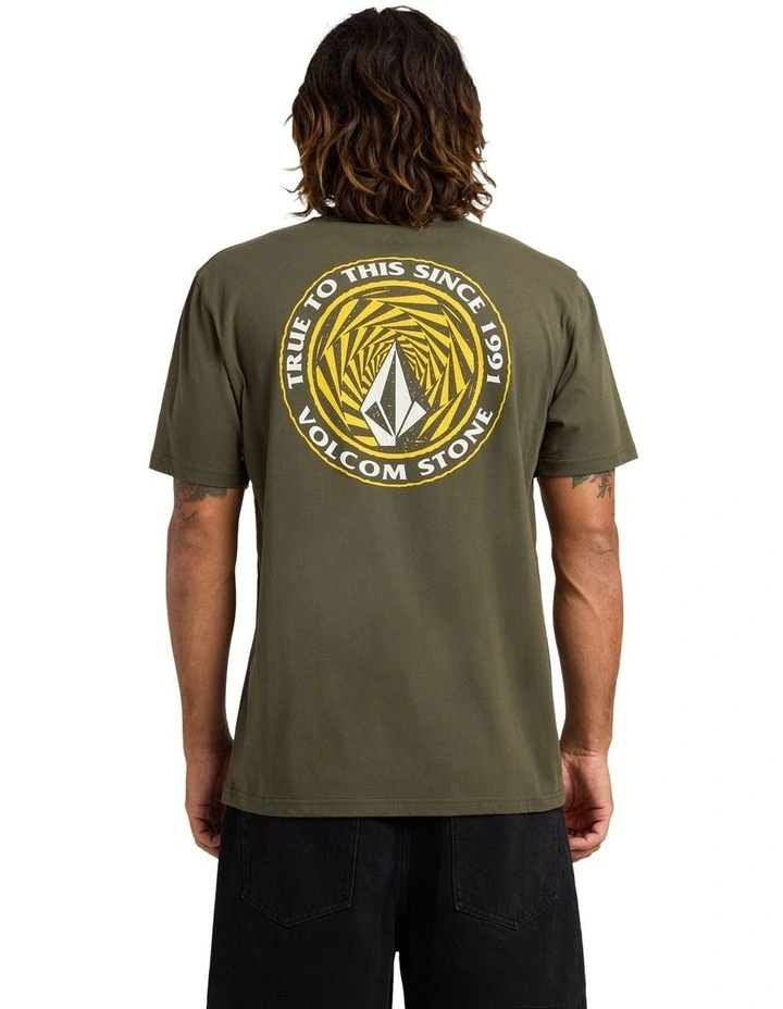 Warpstone T-Shirt In Squadron Green image 2
