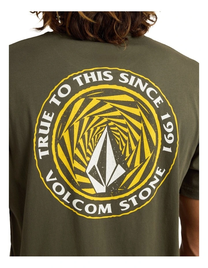 Warpstone T-Shirt In Squadron Green image 4