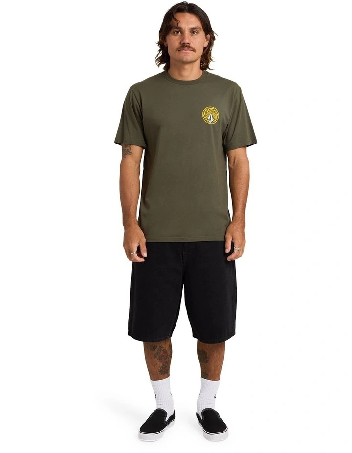Warpstone T-Shirt In Squadron Green image 5