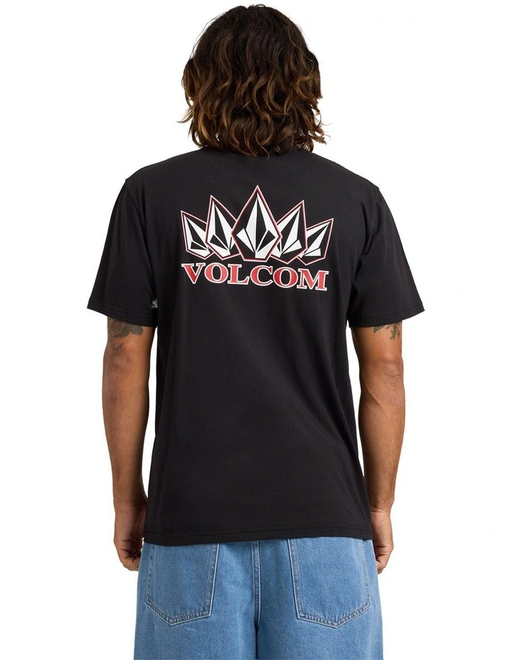 Coretex T-Shirt In Black image 2