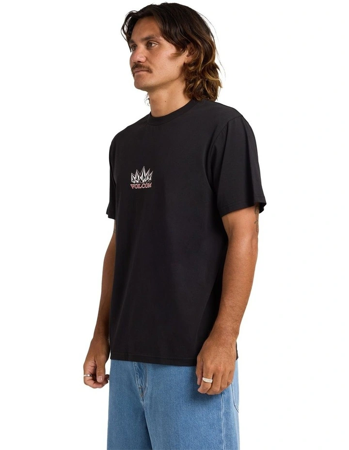 Coretex T-Shirt In Black image 3