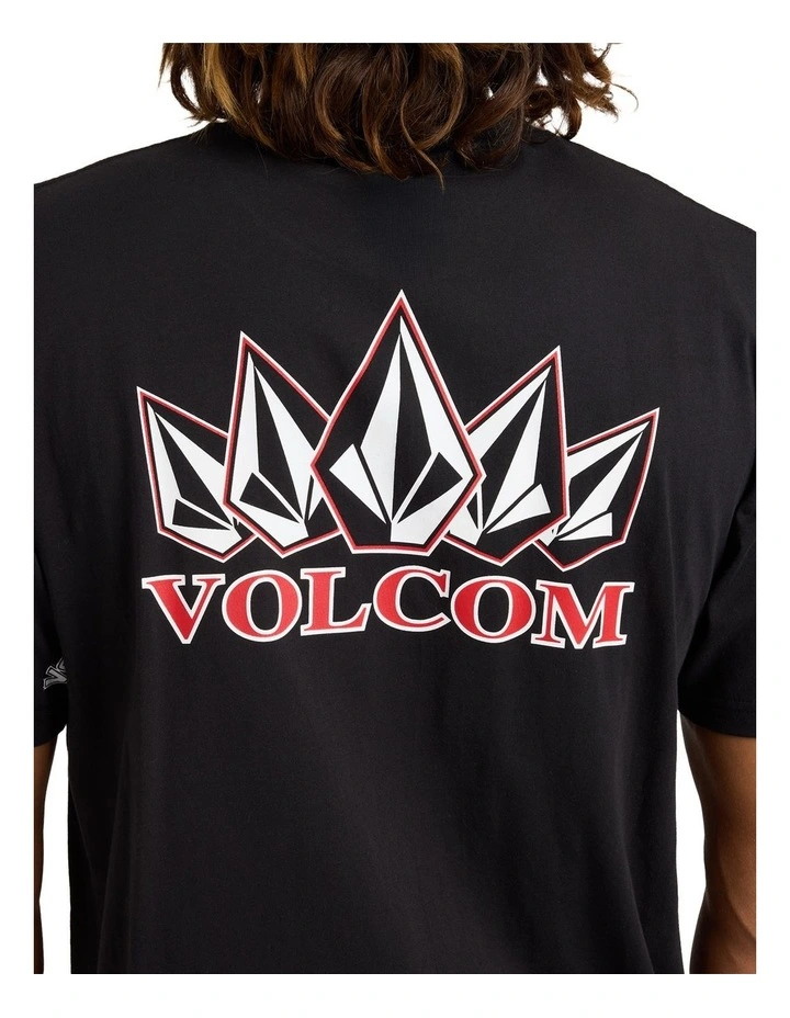 Coretex T-Shirt In Black image 4