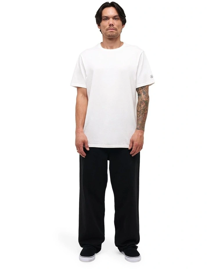 Billow Denim Jeans in Black image 5