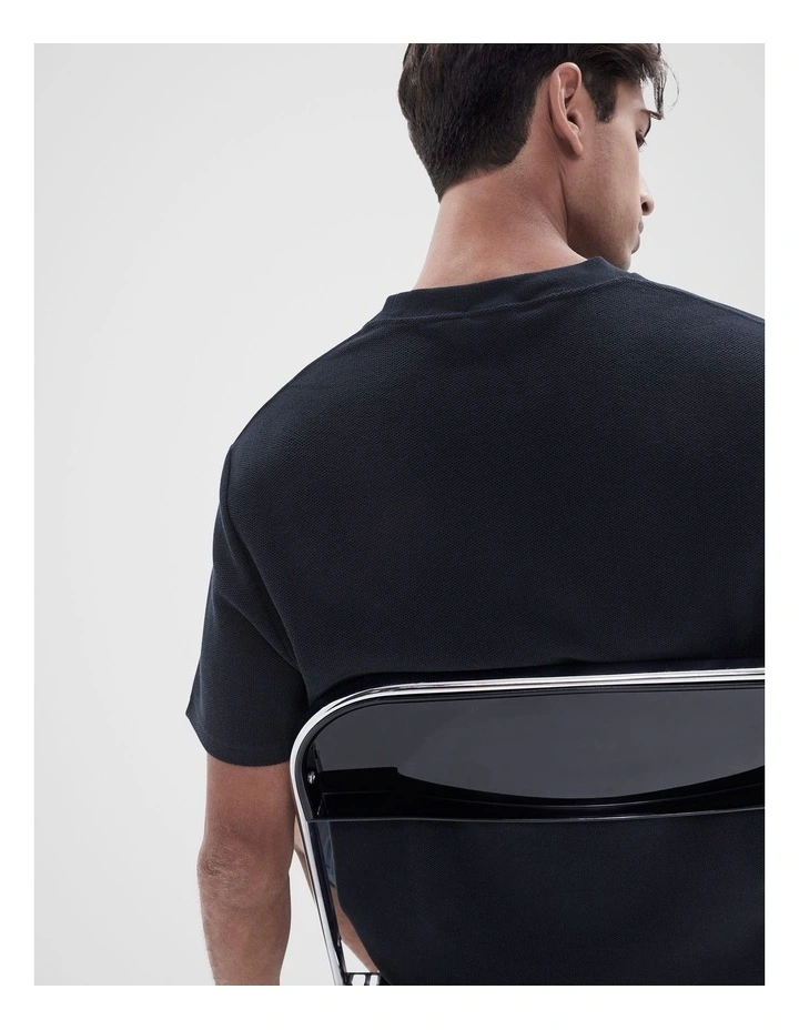 Pique Relaxed Fit T Shirt image 3