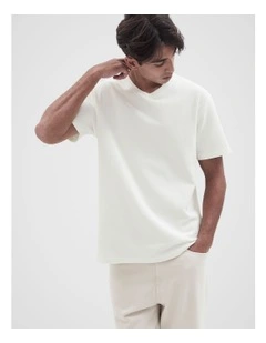 Pique Relaxed Fit T Shirt