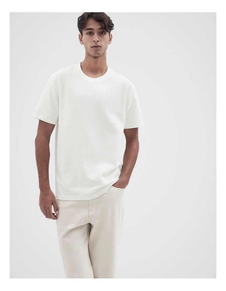 Pique Relaxed Fit T Shirt image 4