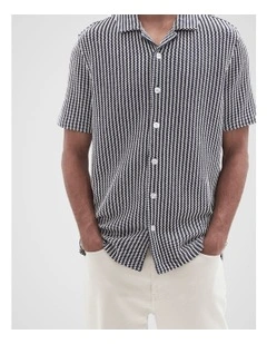 Herringbone Stitch Button Thru