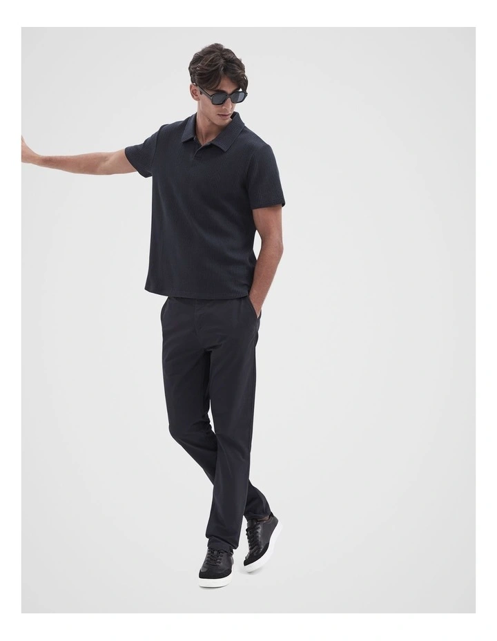 Vertical Waffle Polo image 4