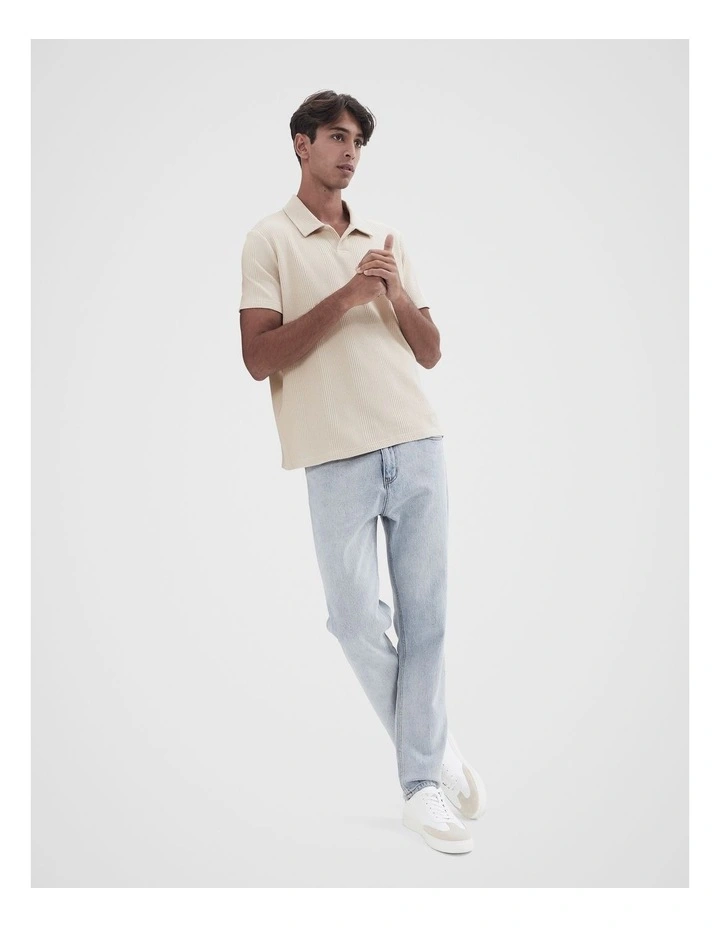 Vertical Waffle Polo image 4