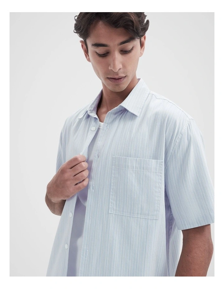 Stripe Oversized Fit Shirt image 3