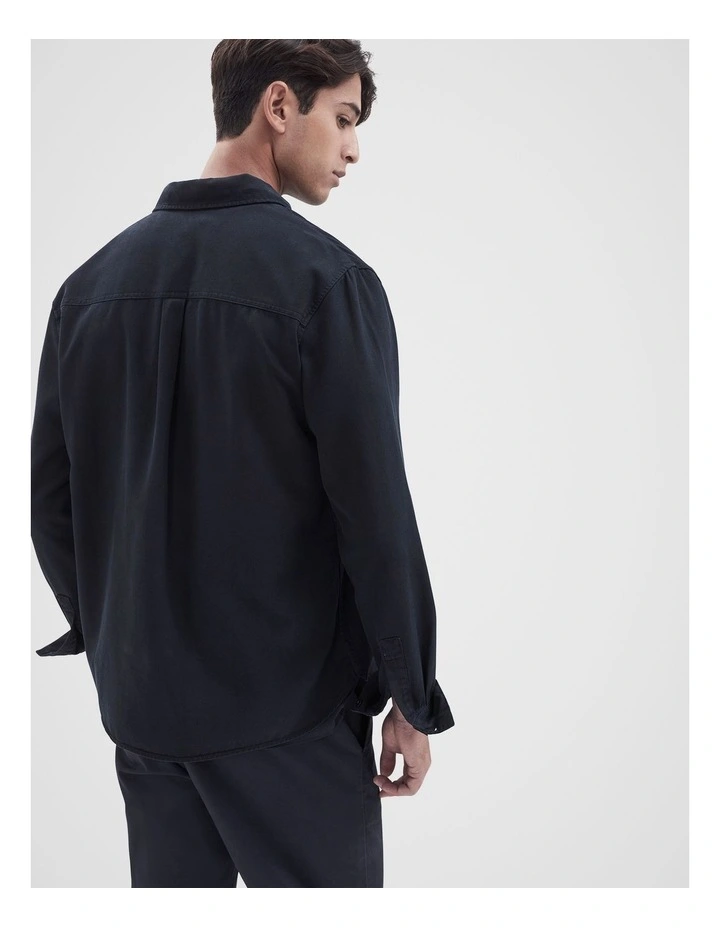 Cotton Lyocell Relaxed Fit Shirt image 2