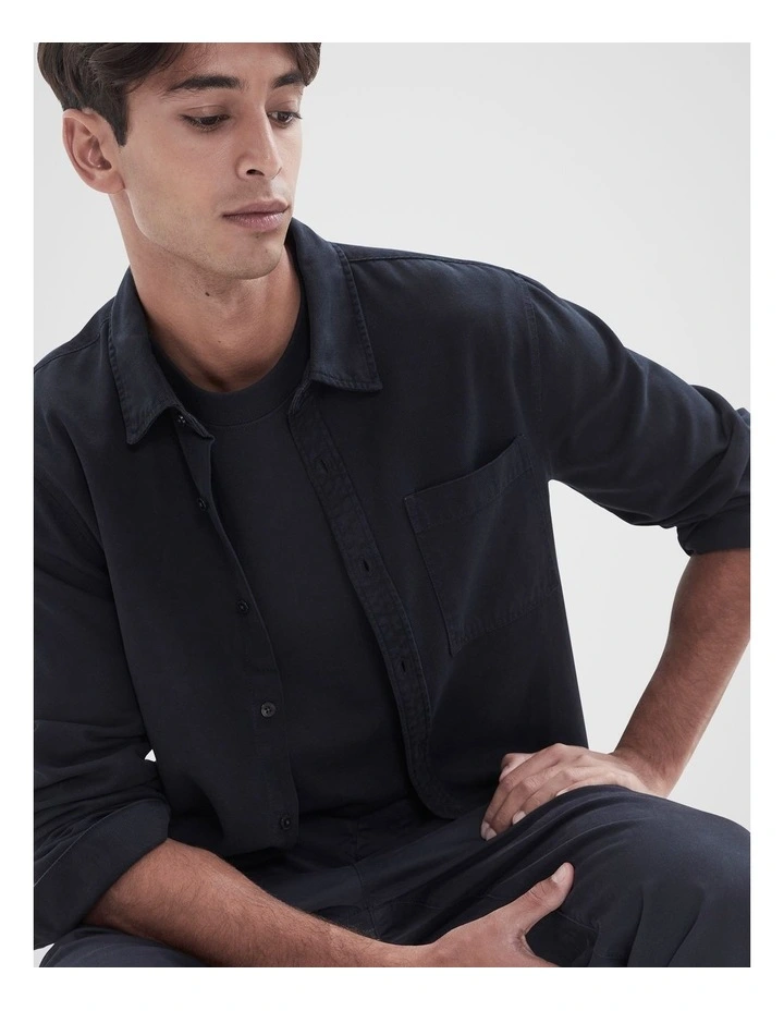 Cotton Lyocell Relaxed Fit Shirt image 3
