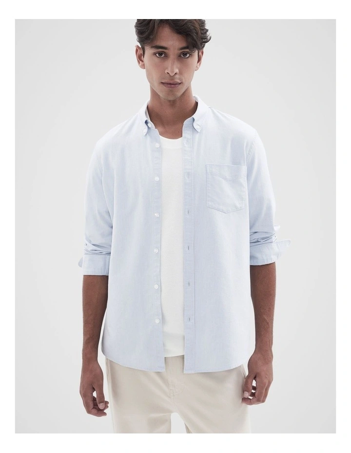 Cotton Lyocell Relaxed Fit Shirt image 1