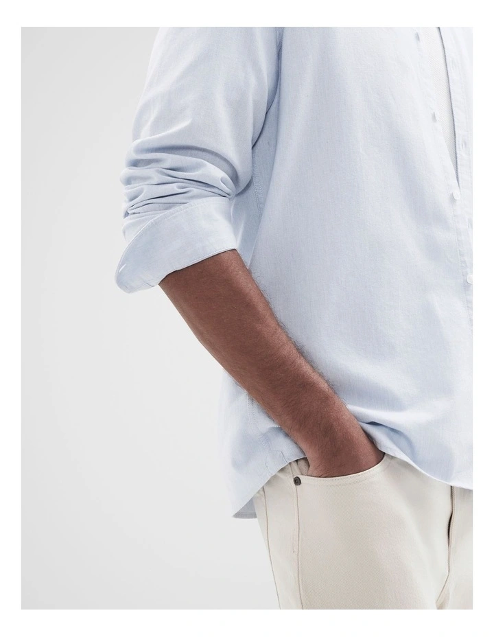 Cotton Lyocell Relaxed Fit Shirt image 3