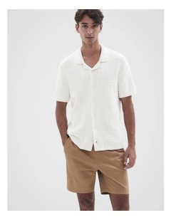 Ripple Stitch Button Thru
