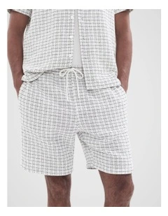 Cross Hatch Short