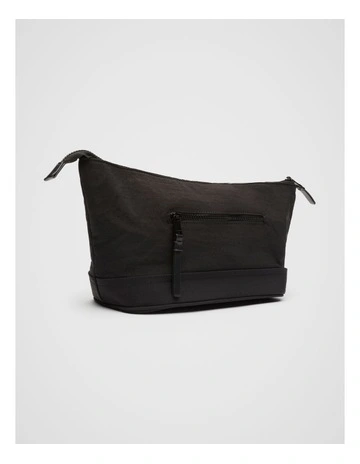 Ollie Wash Bag in Black