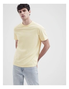 Relaxed T-shirt in Yellow